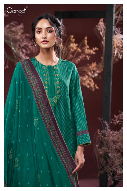 Keziah 3939 Ganga Premium Bemberg Plazzo Style Suits Wholesale Rate