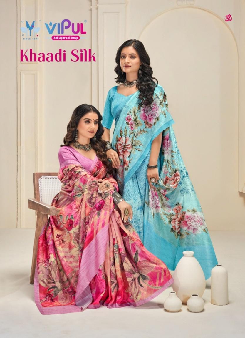 Khaadi Silk Vipul Sarees Supplier India