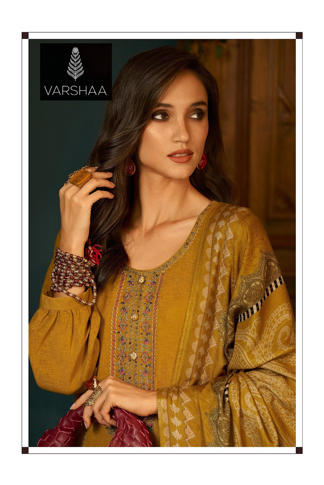 Khaddar Varshaa Khadi Pashmina Suits Wholesale Rate
