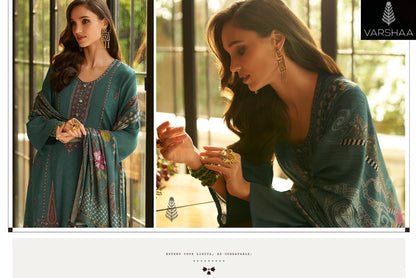 Khaddar Varshaa Khadi Pashmina Suits Wholesale Rate