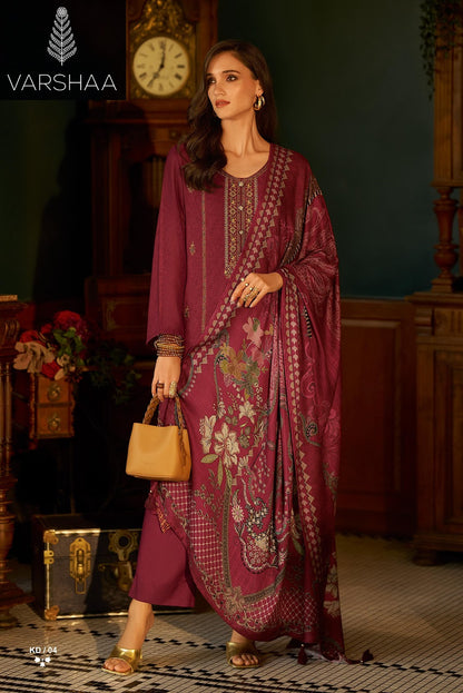 Khaddar Varshaa Khadi Pashmina Suits Wholesale Rate