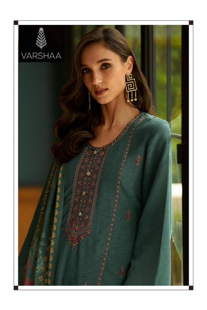 Khaddar Varshaa Khadi Pashmina Suits Wholesale Rate