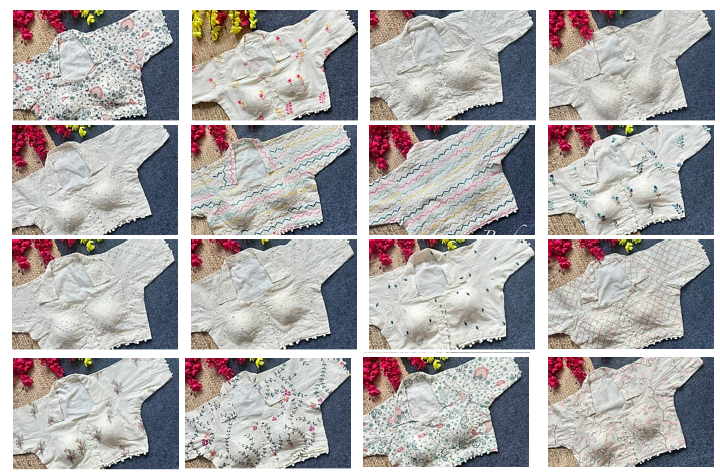Khadi Cotton Sktblw Cambric Blouse Wholesale Price