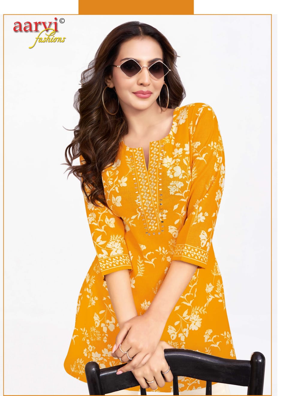 Khadi Vol 2 Aarvi Fashions Cotton Kurti Pant Set Supplier Ahmedabad