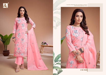 Khadiza Alok Cambric Cotton Karachi Salwar Suits Supplier