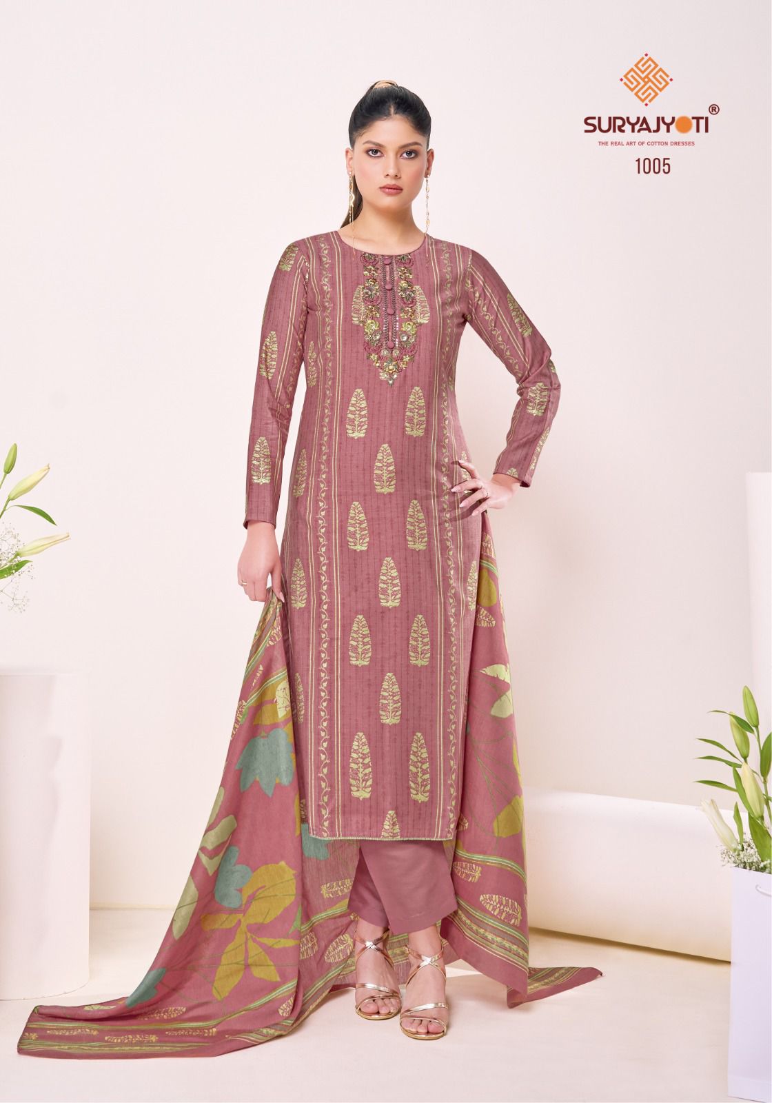 Khair Vol 1 Suryajyoti Karachi Salwar Suits Wholesale Rate