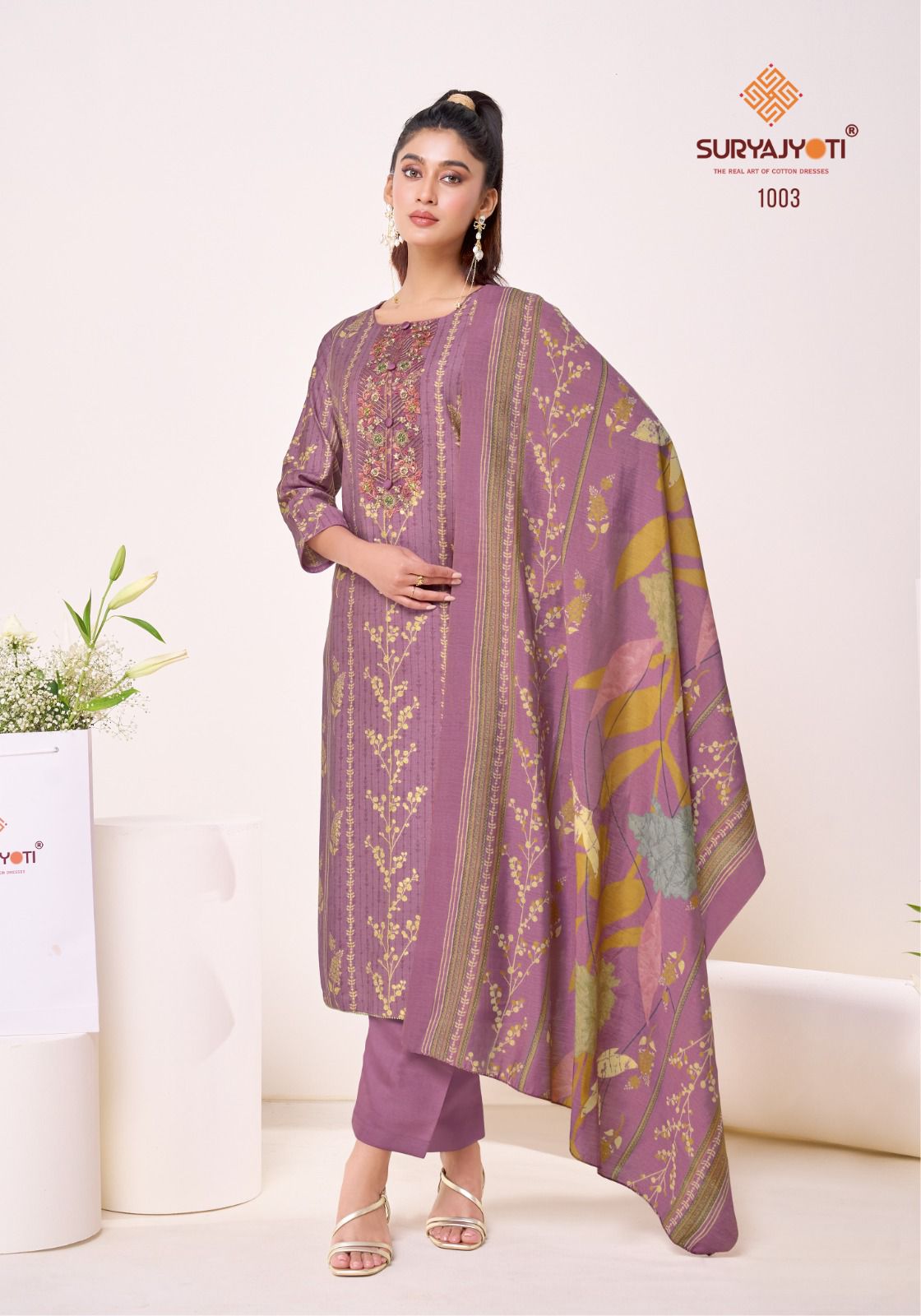 Khair Vol 1 Suryajyoti Karachi Salwar Suits Wholesale Rate