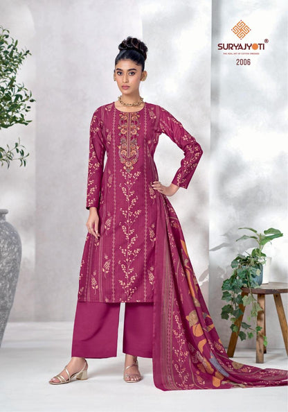 Khair Vol 2 Suryajyoti Roman Karachi Salwar Suits Wholesale