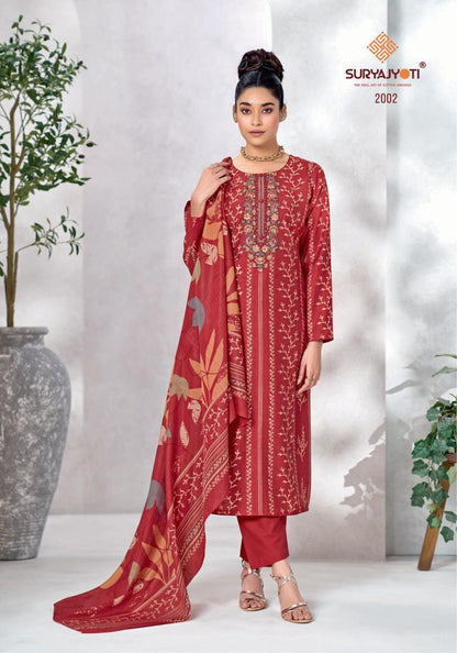 Khair Vol 2 Suryajyoti Roman Karachi Salwar Suits Wholesale