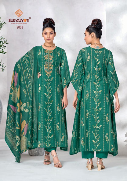 Khair Vol 2 Suryajyoti Roman Karachi Salwar Suits Wholesale