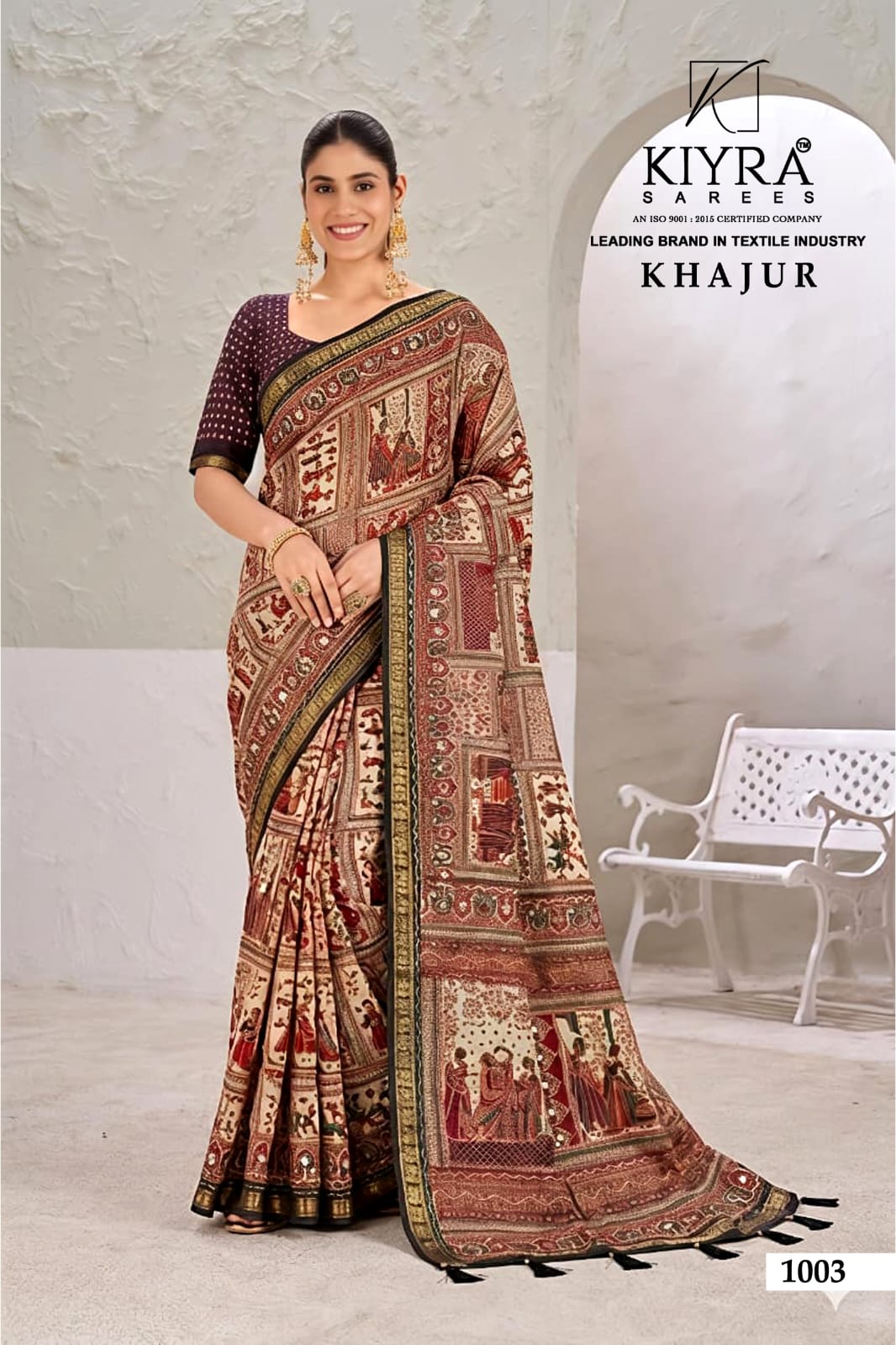 Khajur Kiyra Sarees Supplier