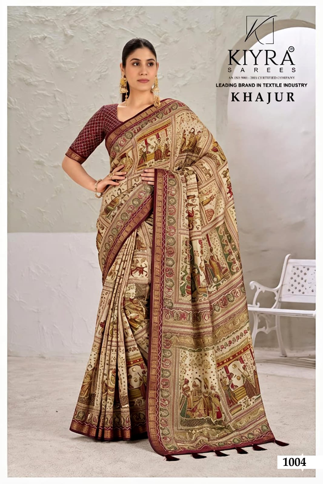 Khajur Kiyra Sarees Supplier