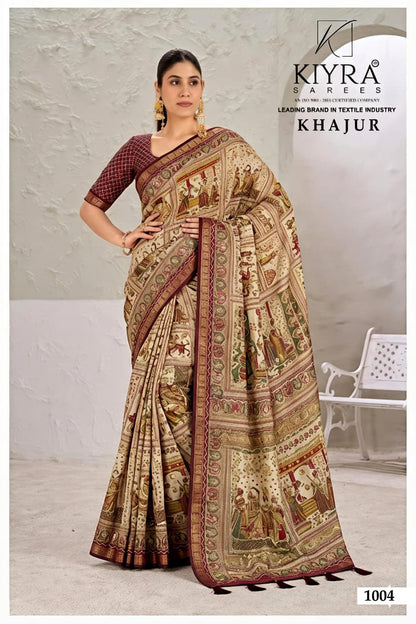 Khajur Kiyra Sarees Supplier