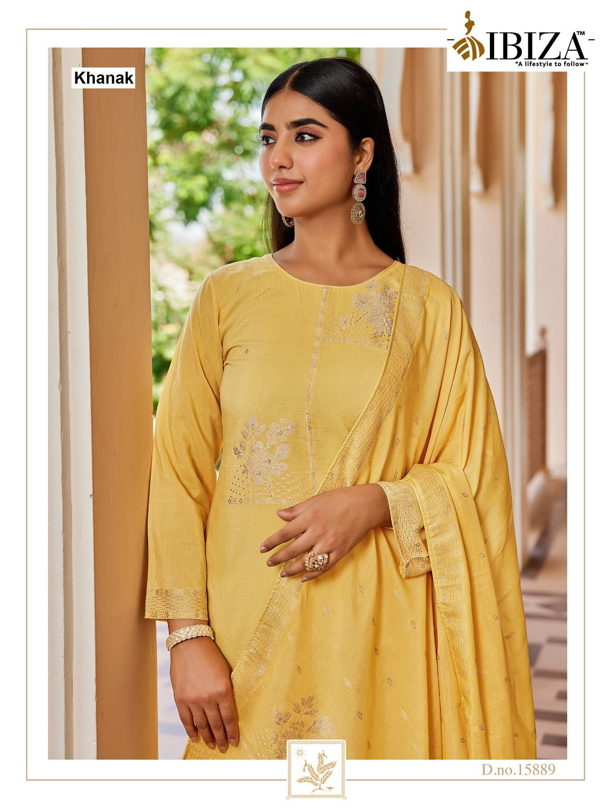 Khanak Ibiza Mul Chanderi Pant Style Suits Wholesale Rate