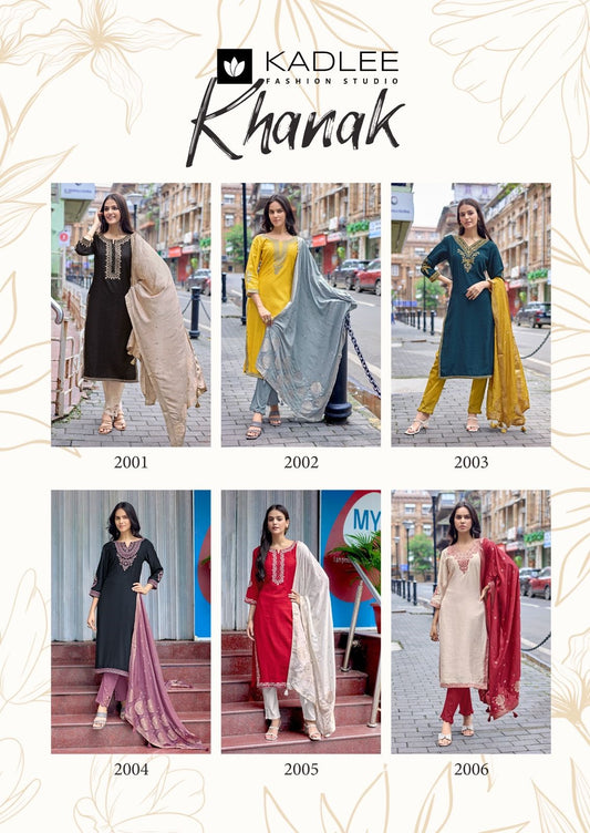khanak kadlee viscose weaving readymade pant style suits wholesale rate