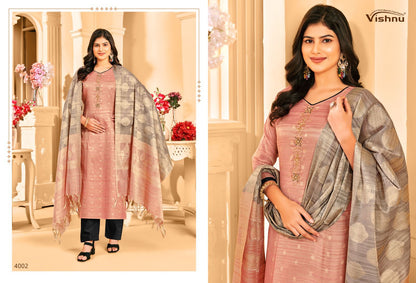 Khanak Vishnu Impex Pant Style Suits Supplier India