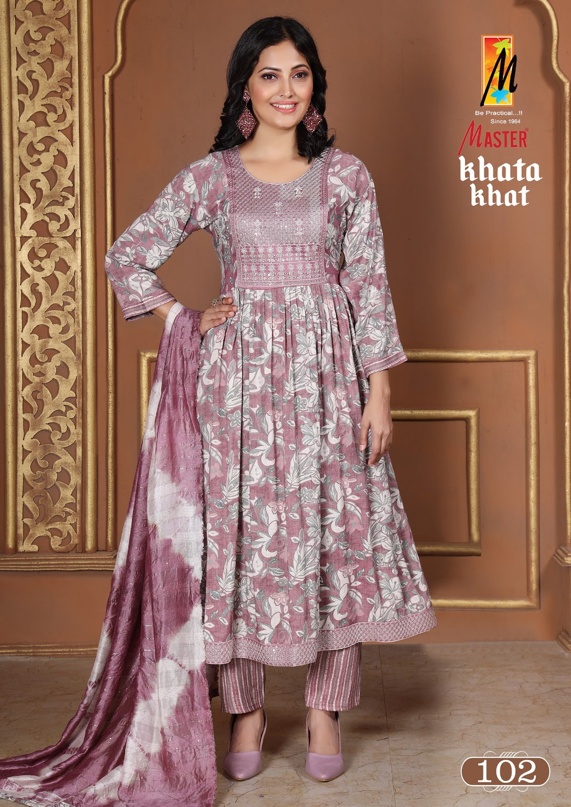 Khata Khat Master Capsule Readymade Pant Style Suits Wholesaler