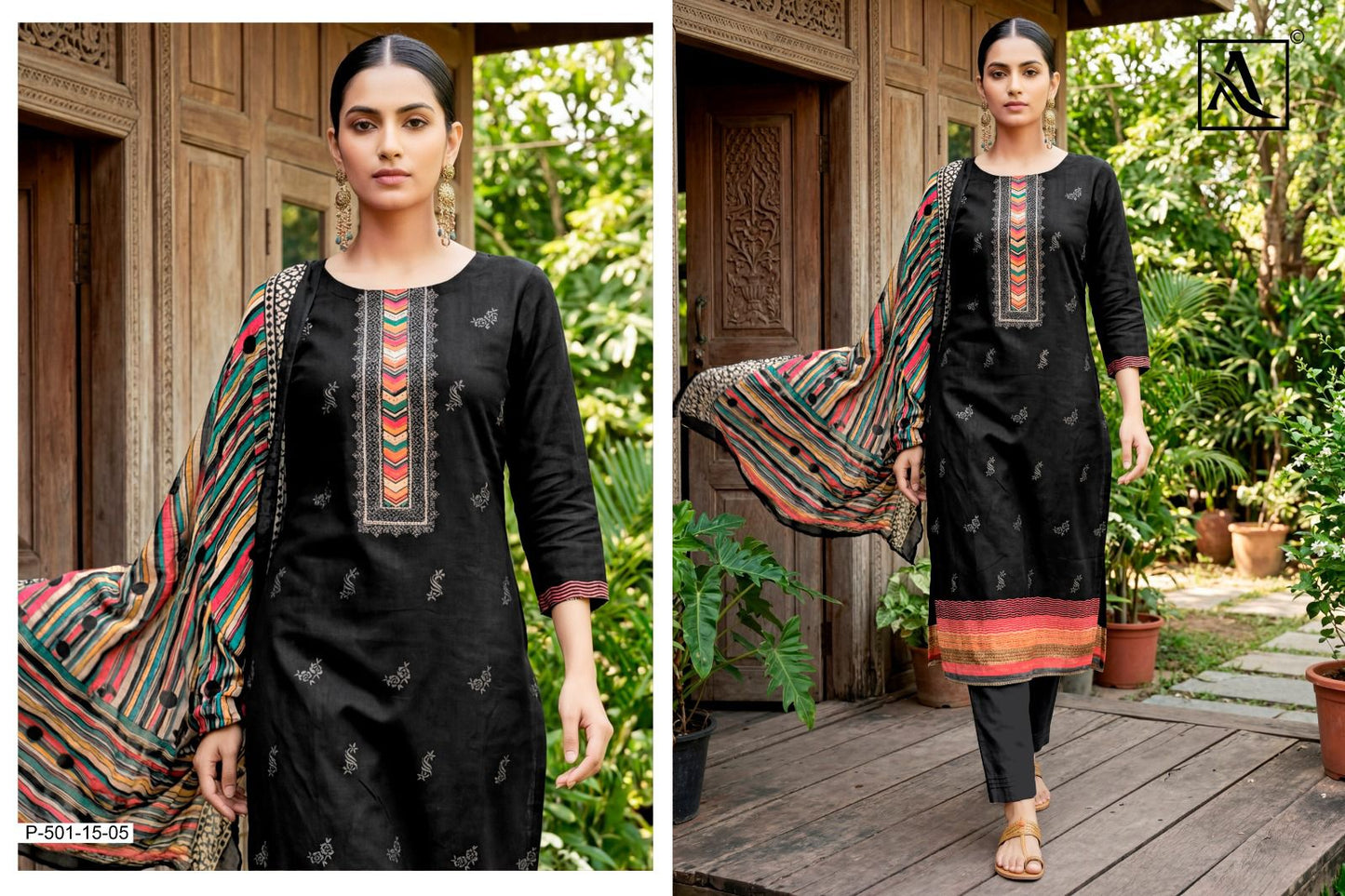 Khatta Meetha Alok Pure Zam Pant Style Suits Exporter