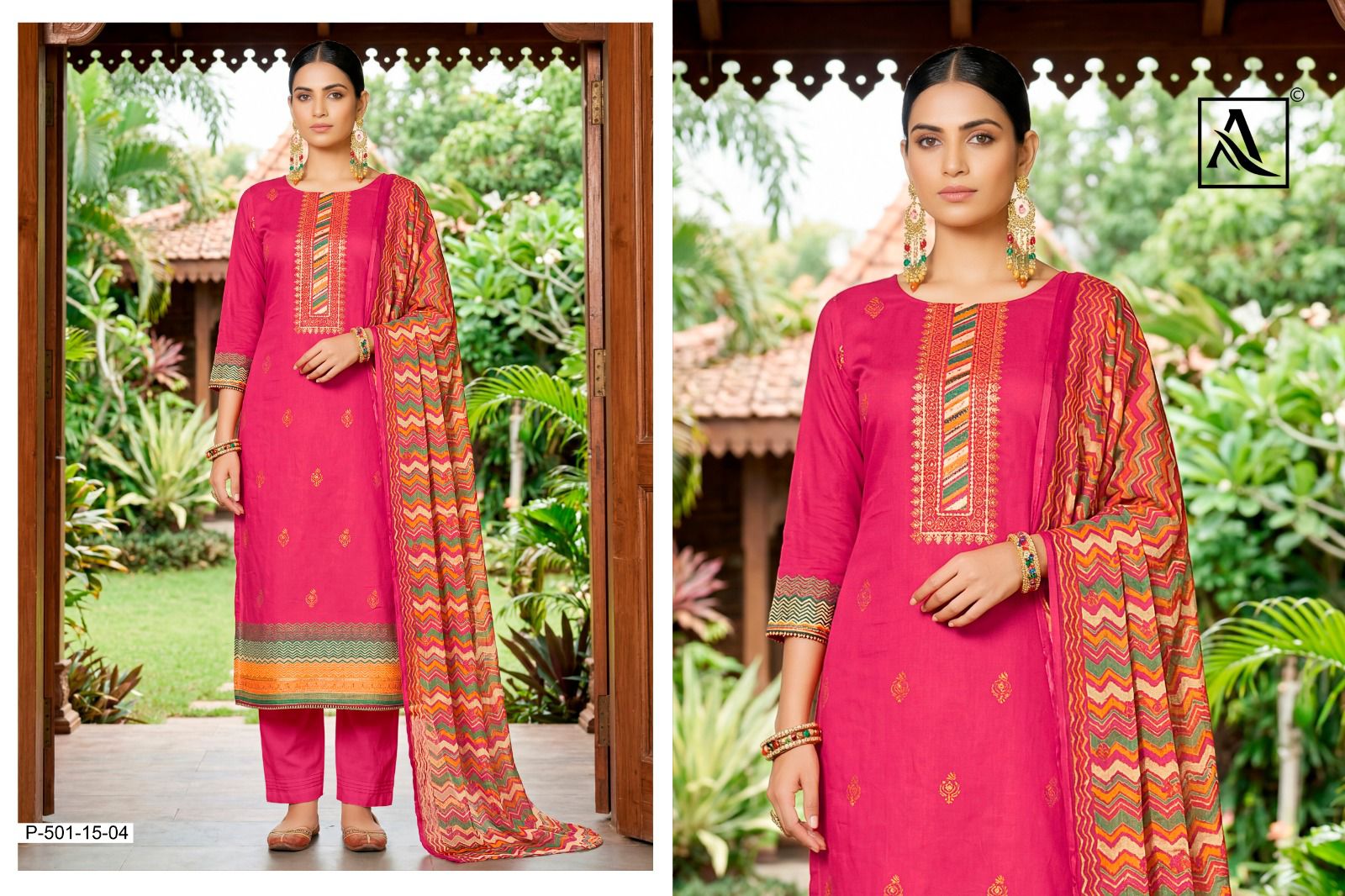 Khatta Meetha Alok Pure Zam Pant Style Suits Exporter