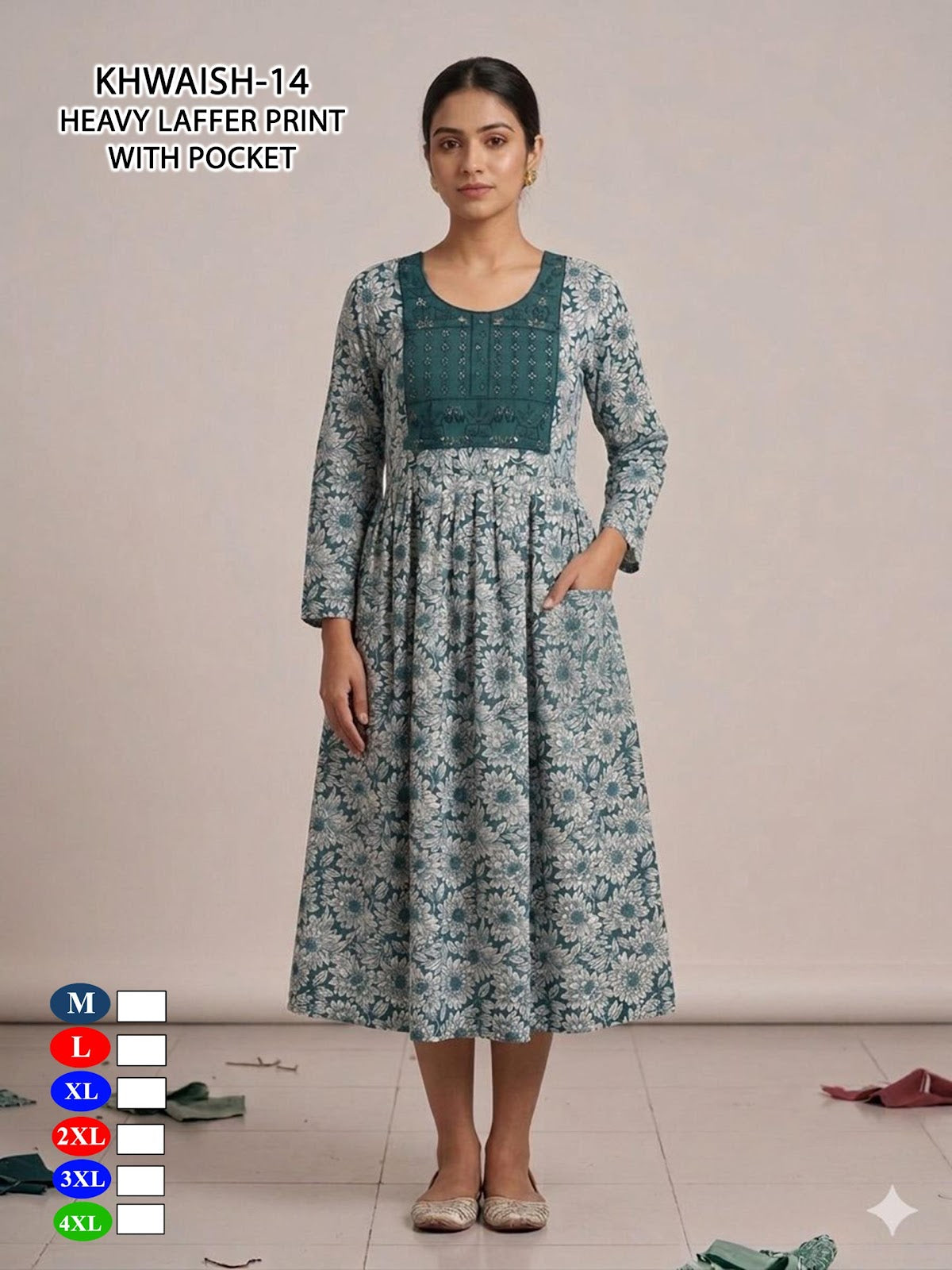 Khawish Malviken Anarkali Kurtis Exporter Ahmedabad