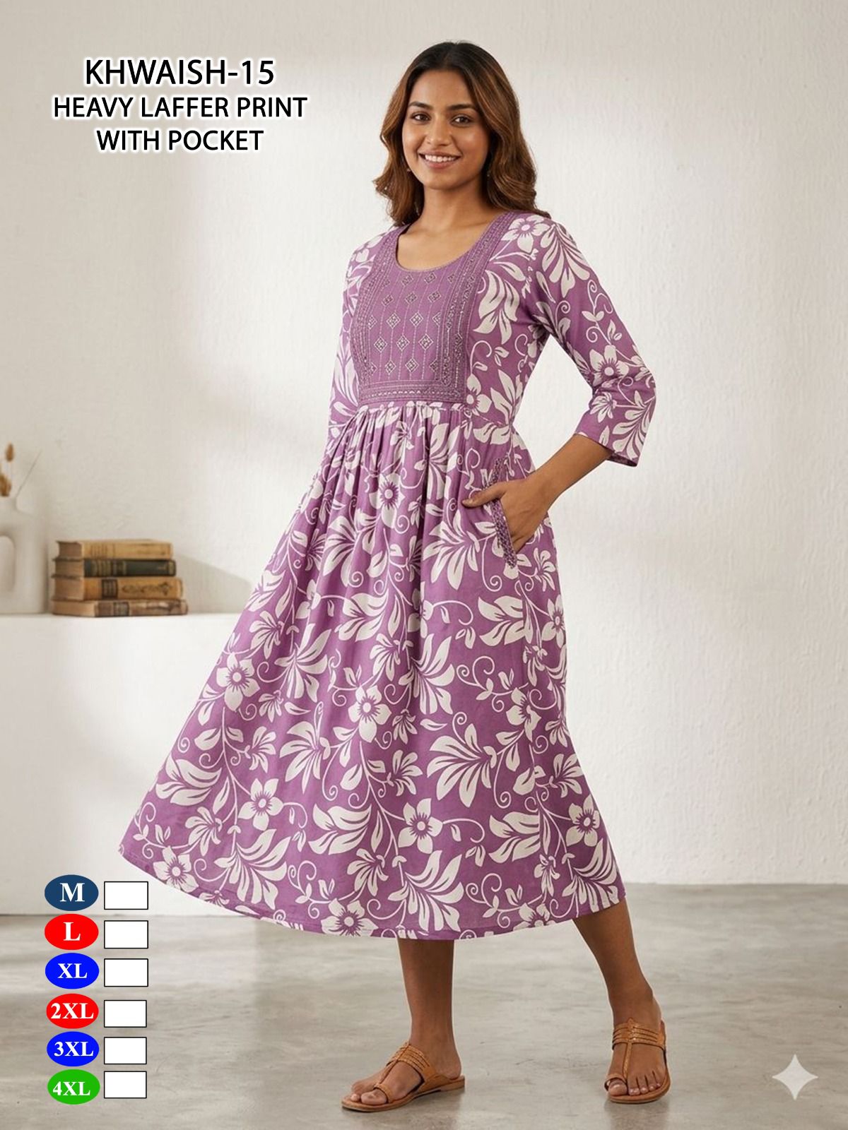 Khawish Malviken Anarkali Kurtis Exporter Ahmedabad