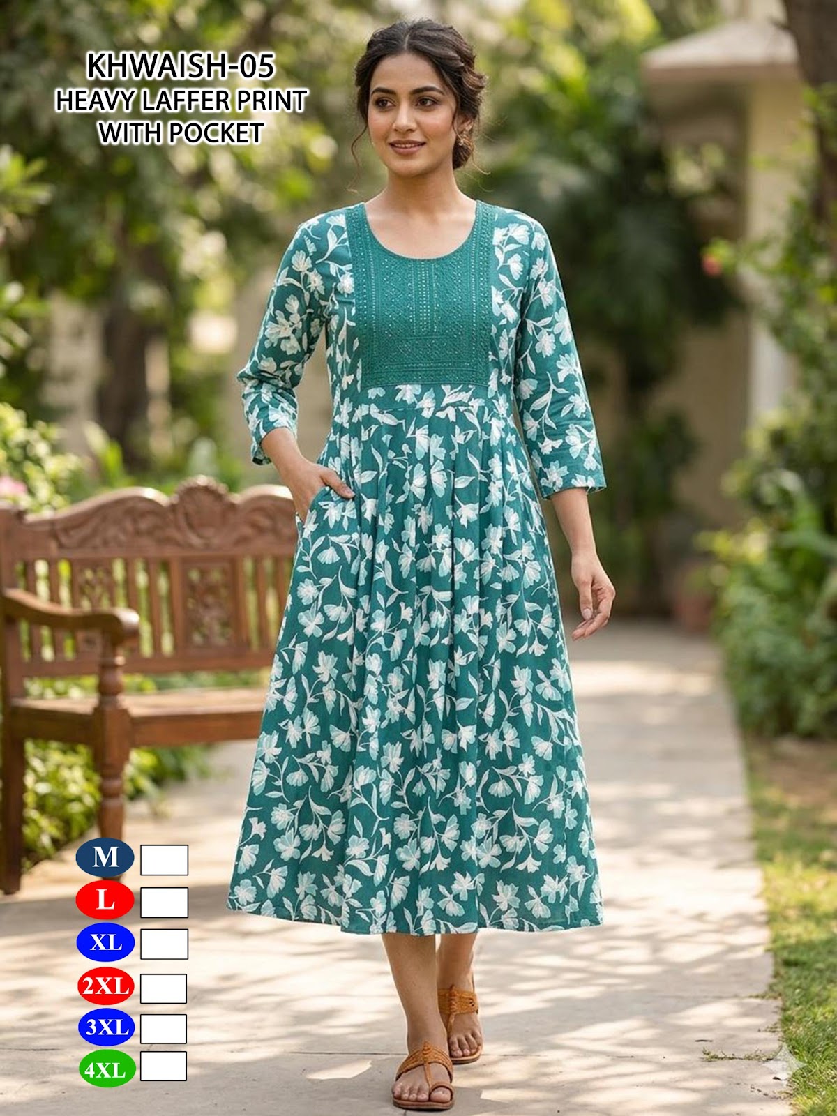 Khawish Malviken Anarkali Kurtis Exporter Ahmedabad