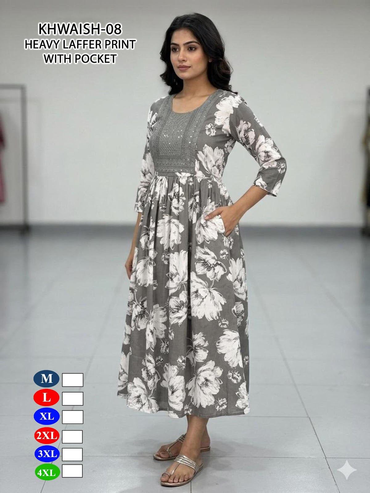 Khawish Malviken Anarkali Kurtis Exporter Ahmedabad