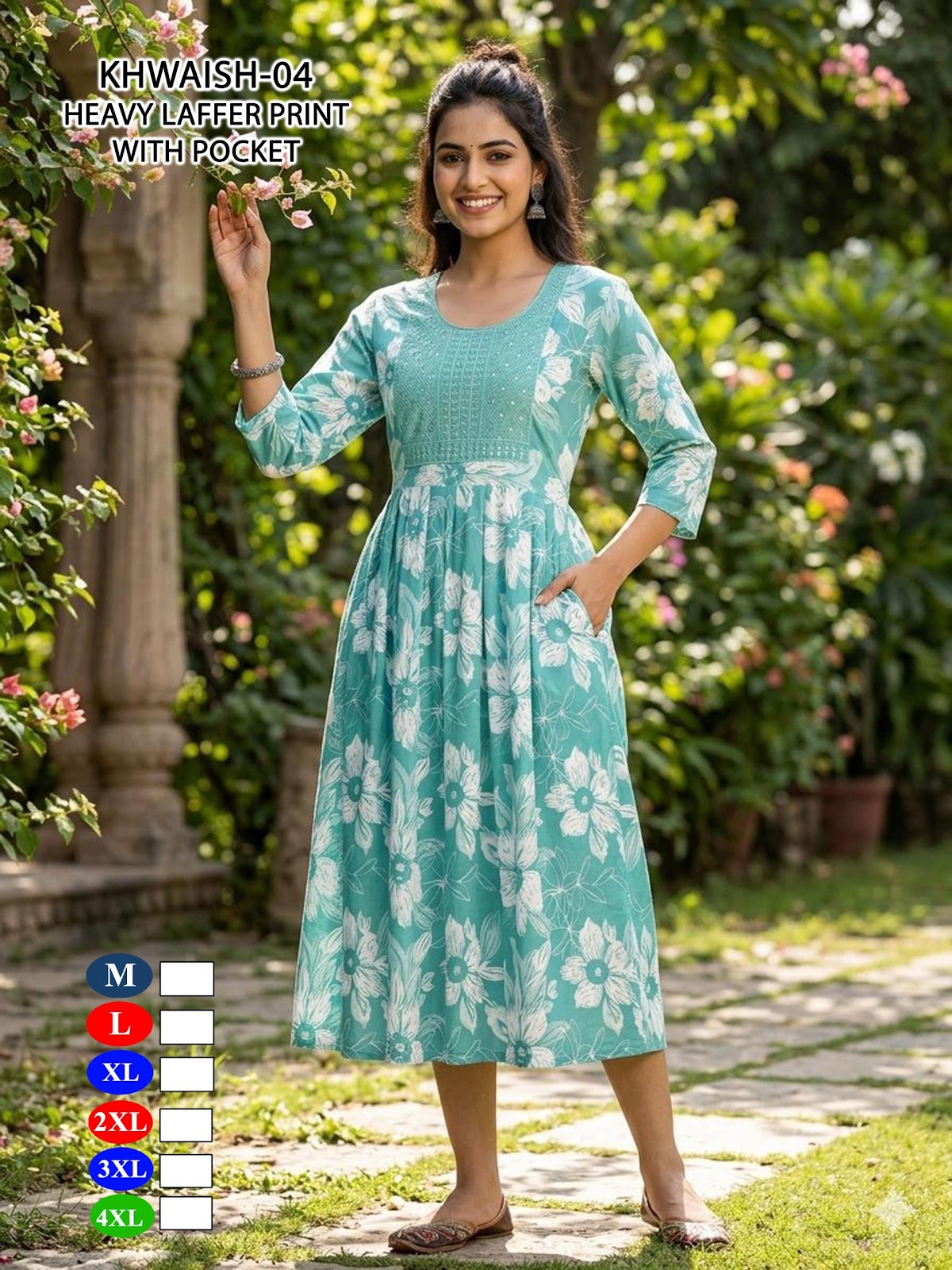 Khawish Malviken Anarkali Kurtis Exporter Ahmedabad