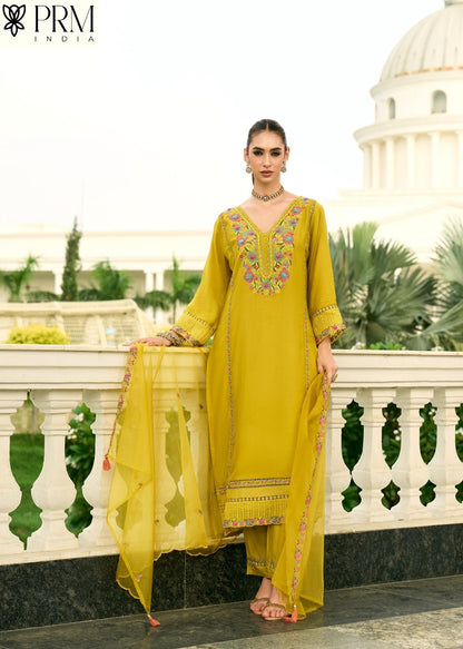 Khayaal Prm India Mal Readymade Pant Style Suits Supplier Ahmedabad