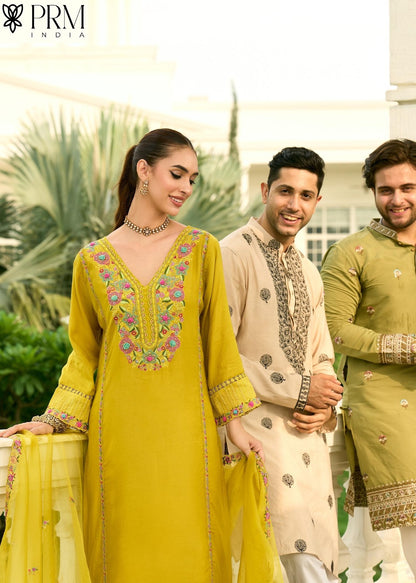 Khayaal Prm India Mal Readymade Pant Style Suits Supplier Ahmedabad