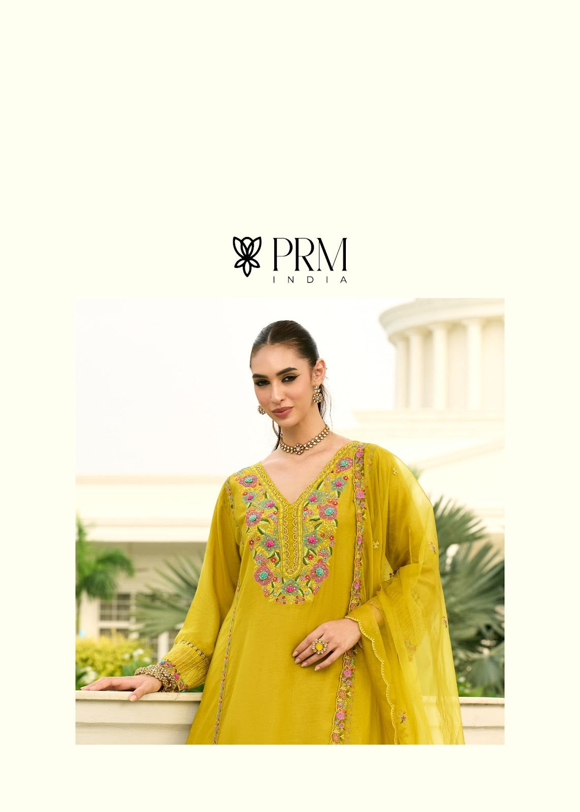 Khayaal Prm India Mal Readymade Pant Style Suits Supplier Ahmedabad