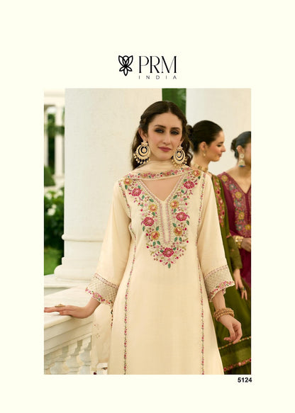 Khayaal Prm India Mal Readymade Pant Style Suits Supplier Ahmedabad