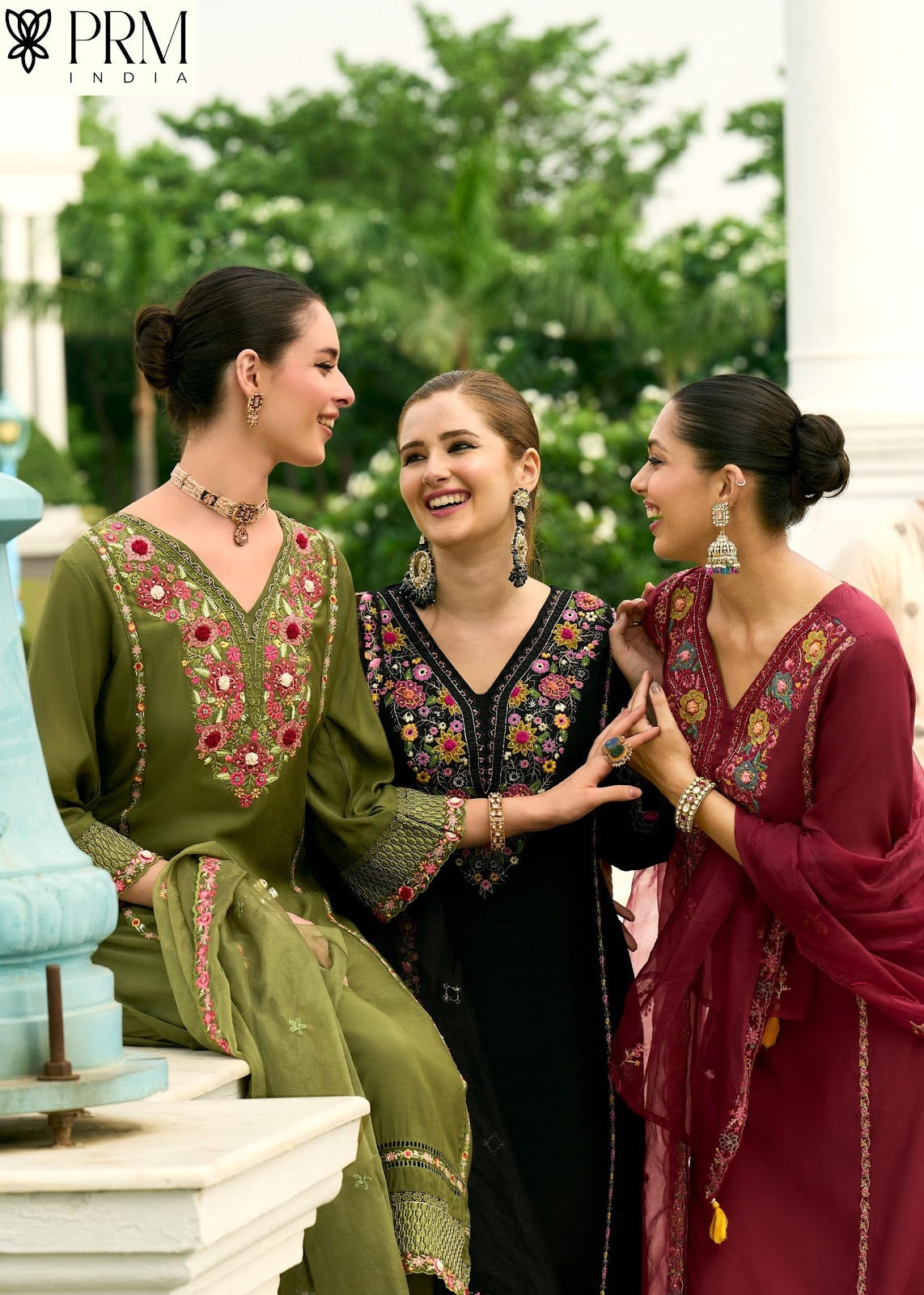 Khayaal Prm India Mal Readymade Pant Style Suits Supplier Ahmedabad