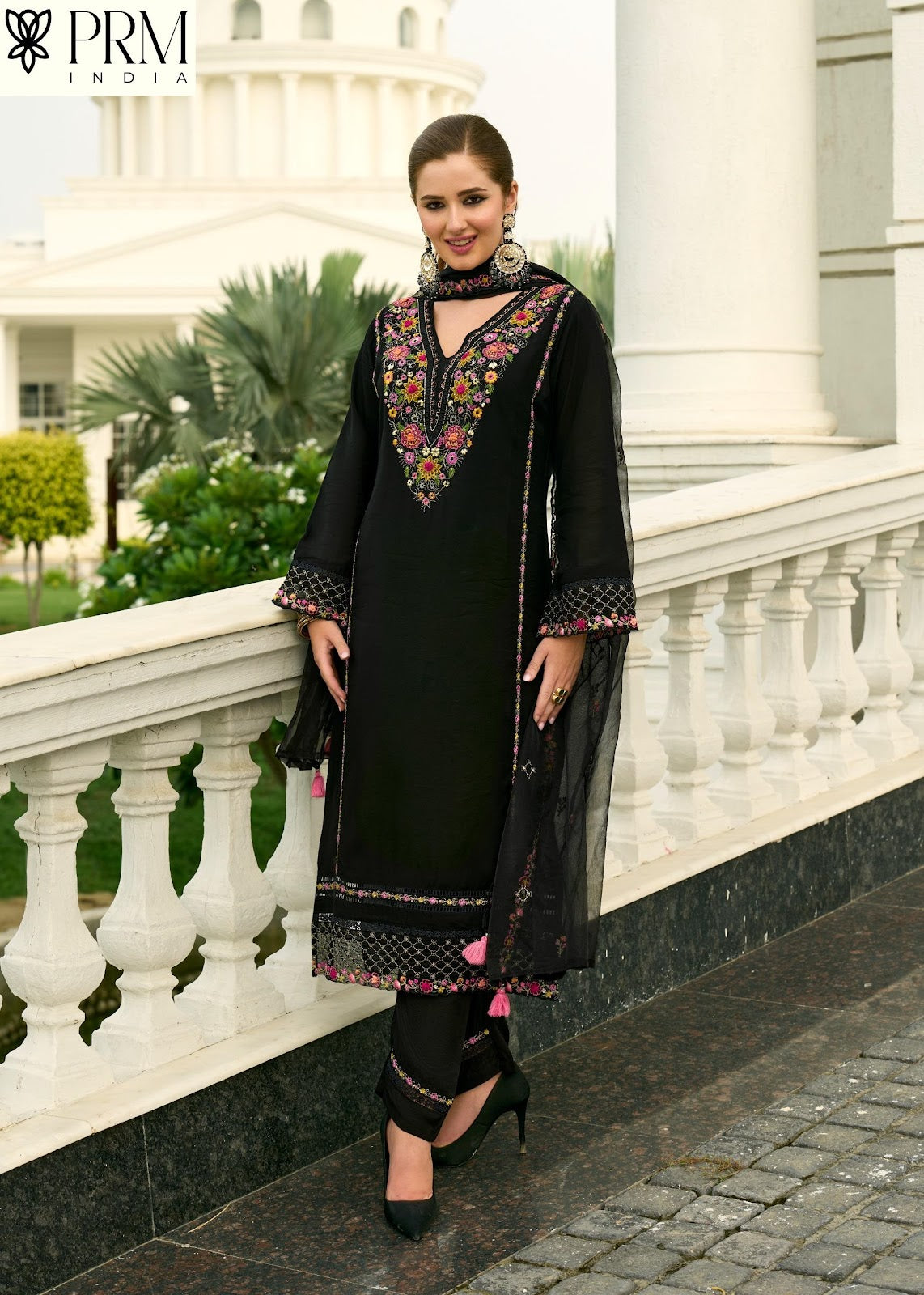 Khayaal Prm India Mal Readymade Pant Style Suits Supplier Ahmedabad