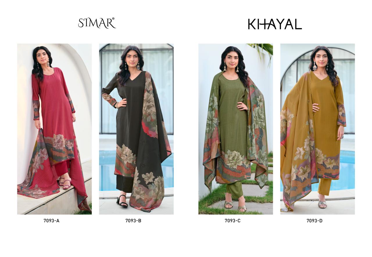 Khayal Simar Modal Muslin Pant Style Suits Wholesale