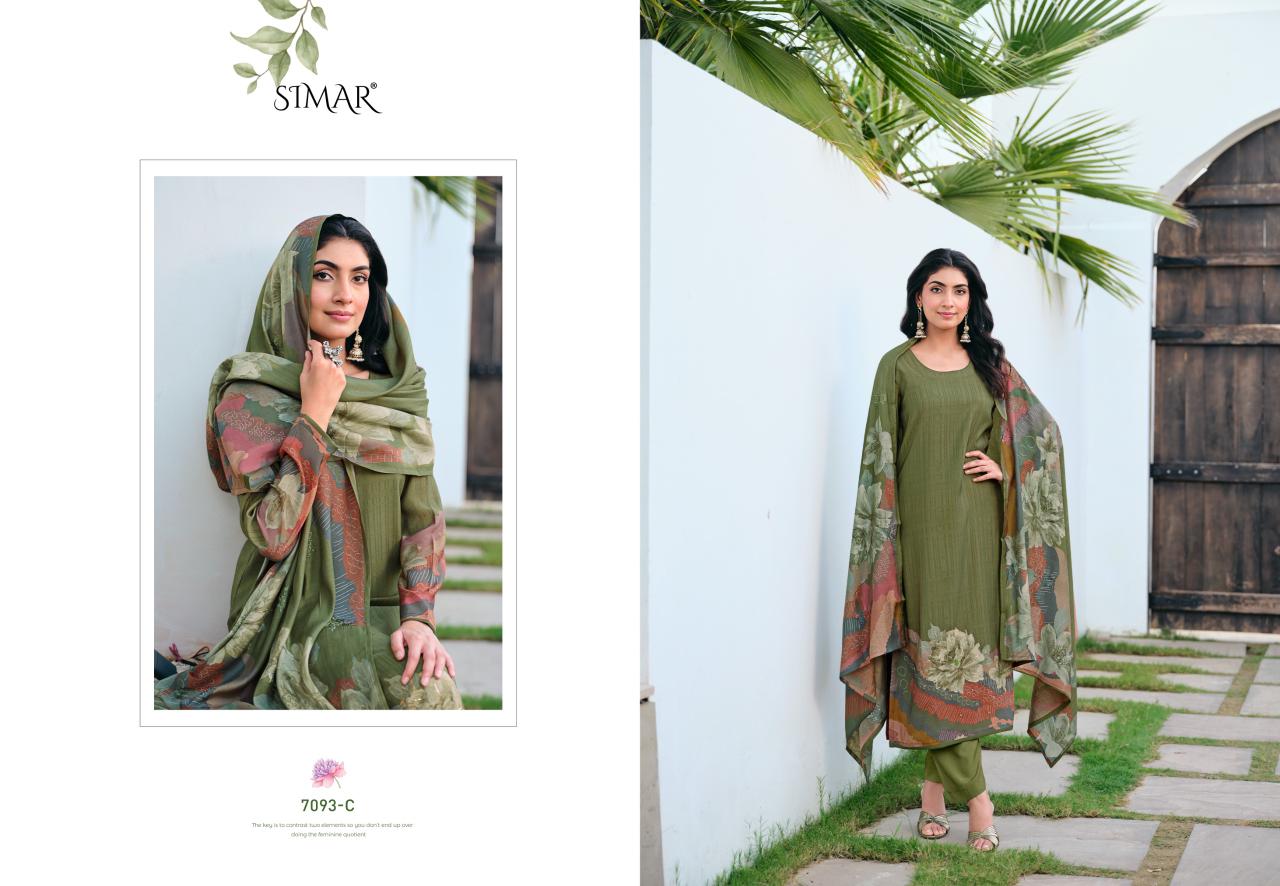 Khayal Simar Modal Muslin Pant Style Suits Wholesale