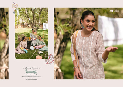 Khel Kud Jay Vijay Cotton Pant Style Suits Supplier Ahmedabad