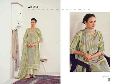 Khidki Vol 2 Jay Vijay Pure Cotton Pant Style Suits Exporter India