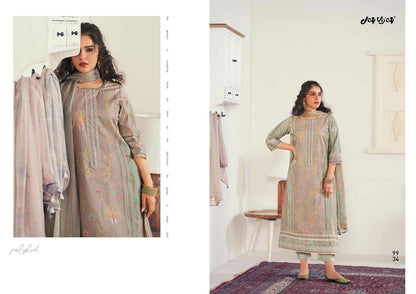 Khidki Vol 2 Jay Vijay Pure Cotton Pant Style Suits Exporter India