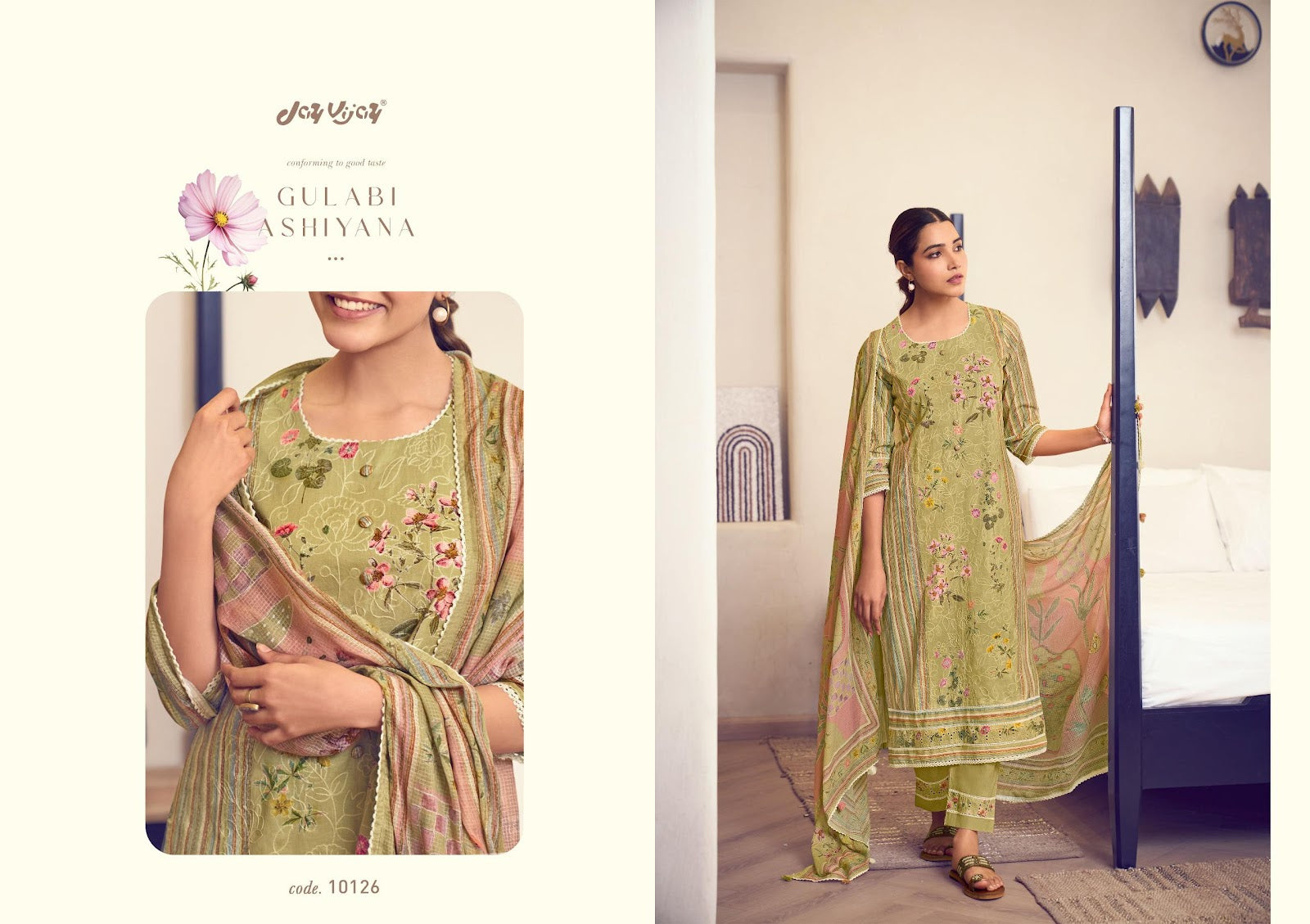 Khidki Vol 3 Jay Vijay Pant Style Suits Wholesaler