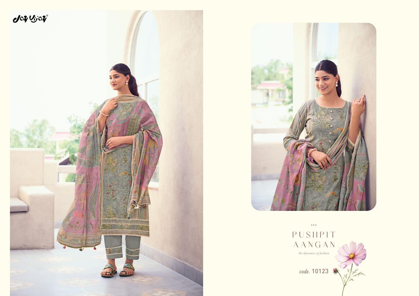 Khidki Vol 3 Jay Vijay Pant Style Suits Wholesaler