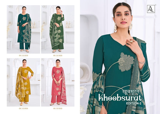 Khoobsurat Edition 2 Alok Viscose Modal Pant Style Suits Manufacturer