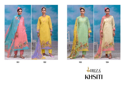 Khsiti Ibiza Pure Organdy Pant Style Suits Supplier