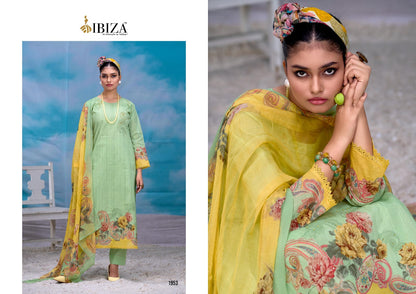 Khsiti Ibiza Pure Organdy Pant Style Suits Supplier
