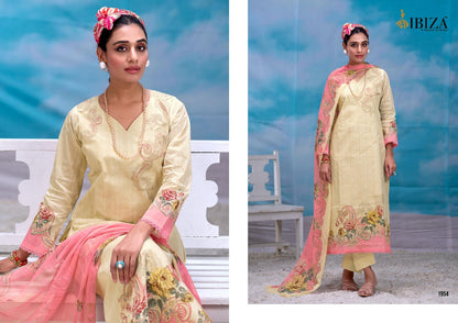 Khsiti Ibiza Pure Organdy Pant Style Suits Supplier