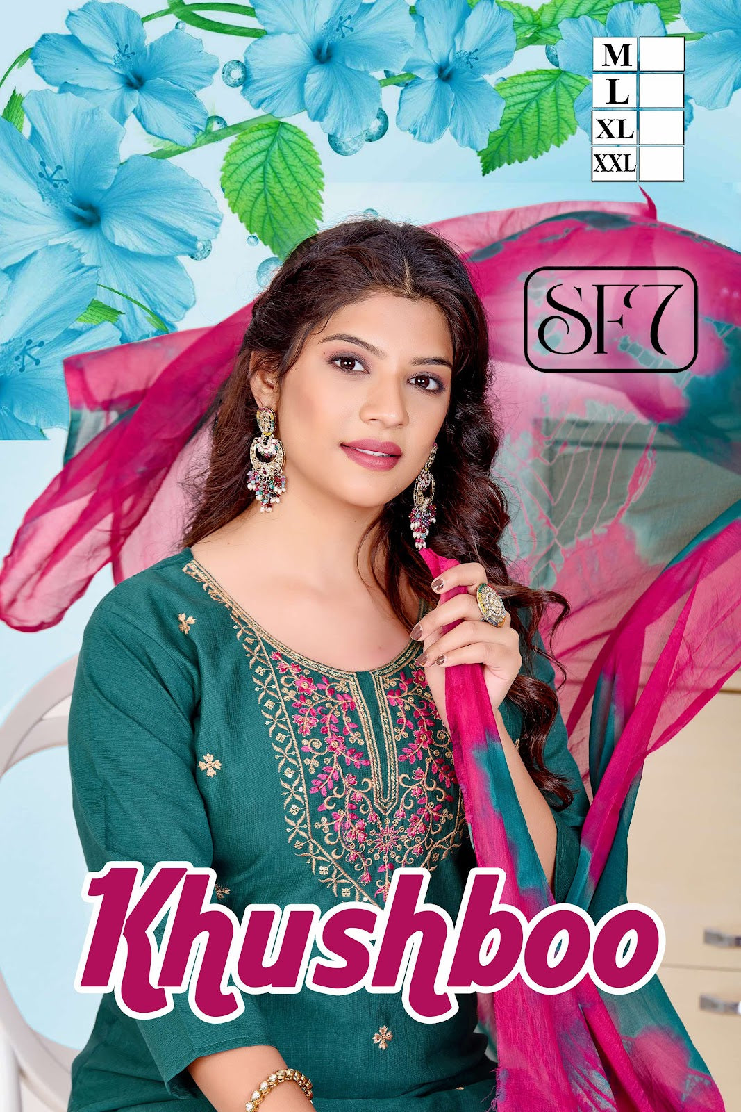 Khusboo Sf7 Vetican Readymade Pant Style Suits Exporter