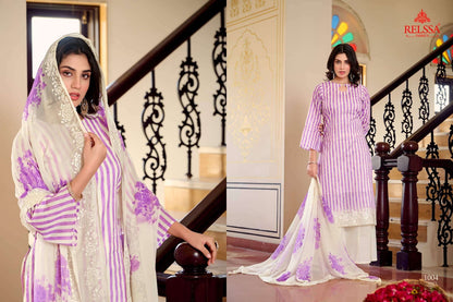 Khush Relssa Fabrics Cotton Plazzo Style Suits Wholesaler India