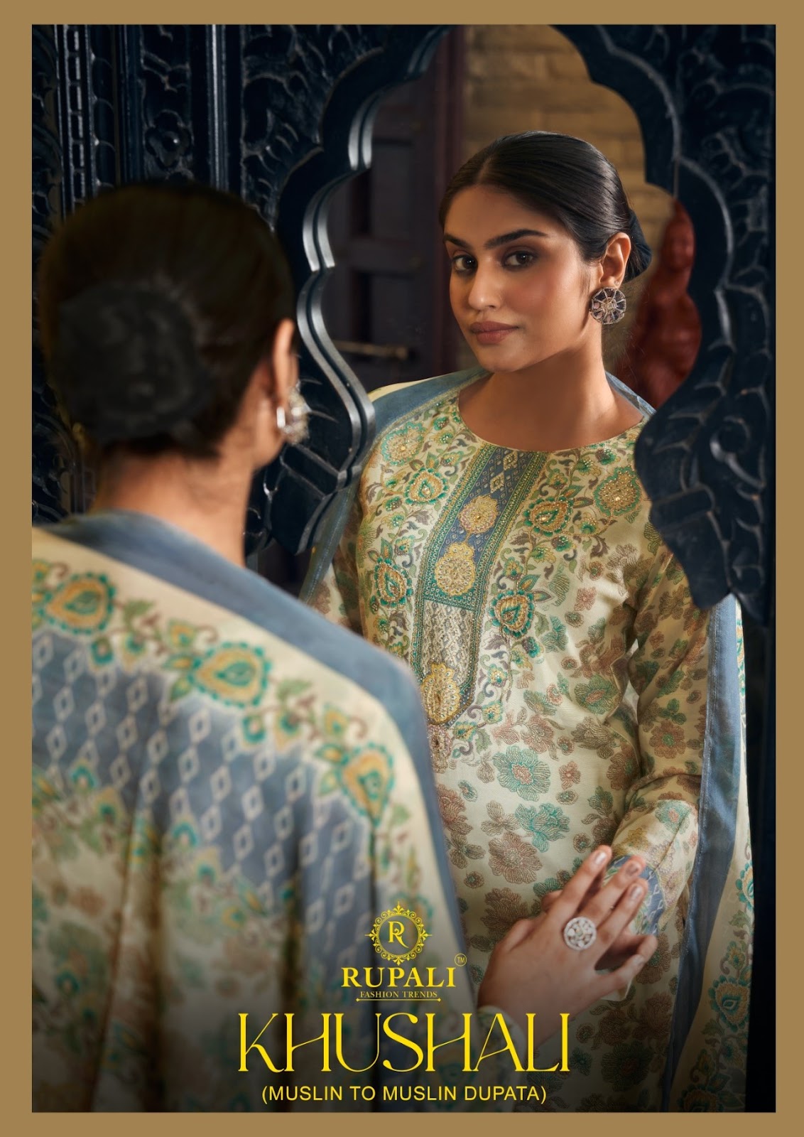 Khushali Rupali Pure Viscose Pant Style Suits Manufacturer