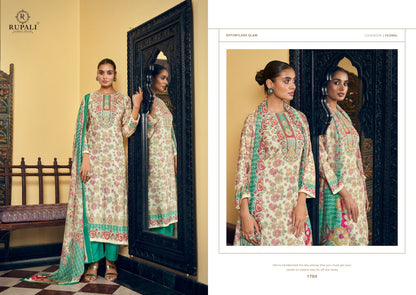 Khushali Rupali Pure Viscose Pant Style Suits Manufacturer