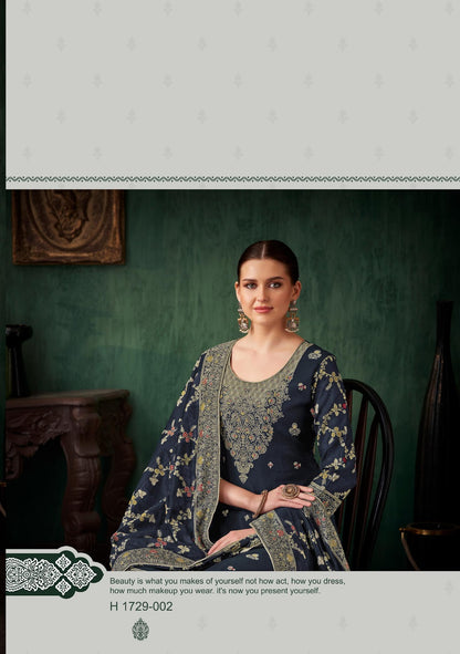 Khushboo Alok Weaving Pant Style Suits Exporter Ahmedabad